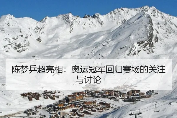 陈梦乒超亮相：奥运冠军回归赛场的关注与讨论（aitiyu）